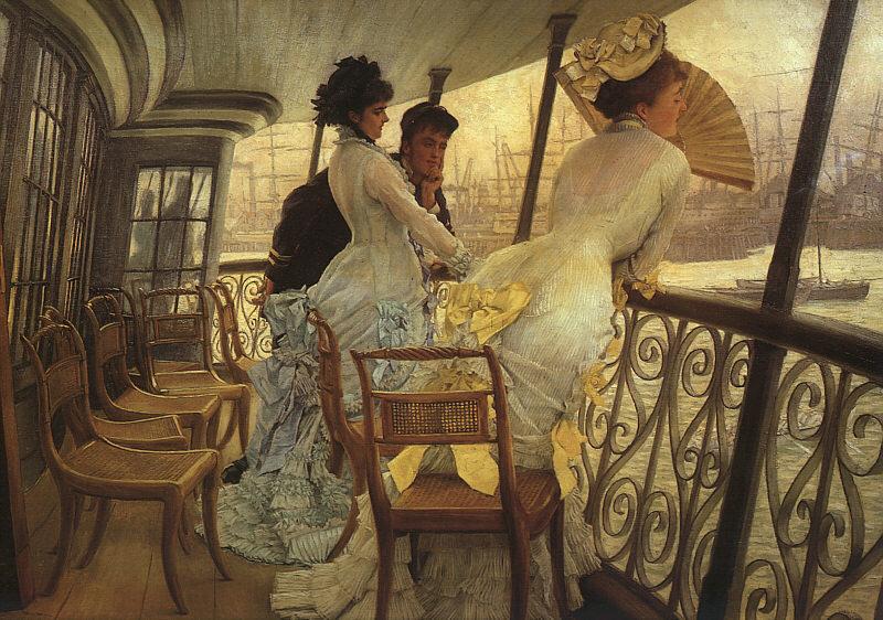 James Tissot Hide and Seek oil painting picture